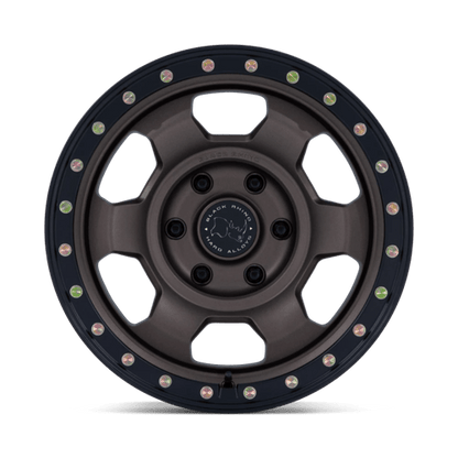 Black Rhino Hard Alloys | BR029 TROOPER | 17.0x8.50 | 5X127 | -10 | BURNT BRONZE W/ MATTE BLK-LP