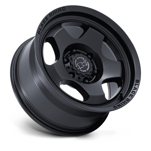 Black Rhino Hard Alloys | BR031 SOL | 17.0x8.00 | 5X130 | 38 | MATTE BLACK