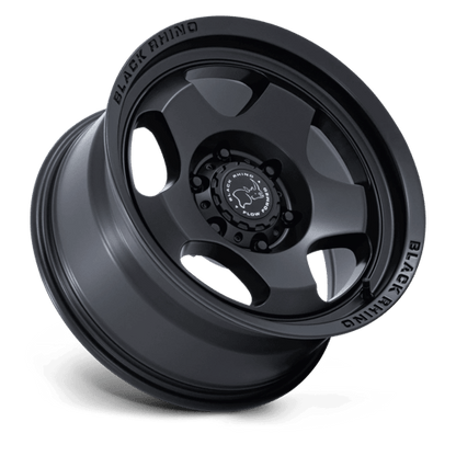 Black Rhino Hard Alloys | BR031 SOL | 17.0x8.00 | 5X130 | 38 | MATTE BLACK