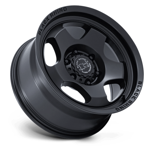 Black Rhino Hard Alloys | BR031 SOL | 17.0x9.00 | 5X127 | 12 | MATTE BLACK