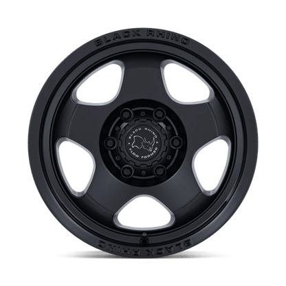 Black Rhino Hard Alloys | BR031 SOL | 17.0x9.00 | 6X120 | 12 | MATTE BLACK