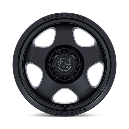 Black Rhino Hard Alloys | BR031 SOL | 17.0x8.00 | 5X114.3 | 30 | MATTE BLACK