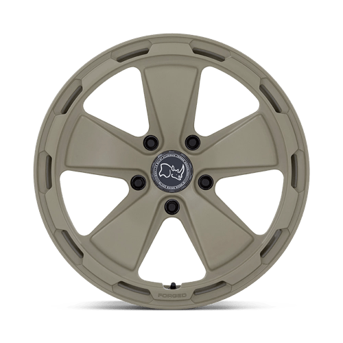 Black Rhino Hard Alloys | TAIGA | 18.0x8.00 | 5X130 | 20 | MATTE STONE GRAY