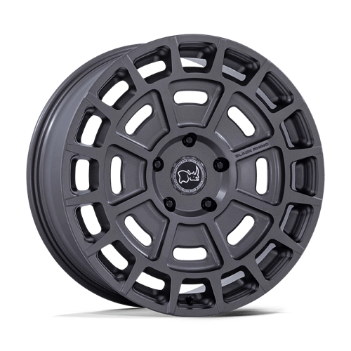 Black Rhino Hard Alloys | BR404 VOLTAIC | 20.0x8.50 | 5X139.7 | 35 | MATTE GUNMETAL
