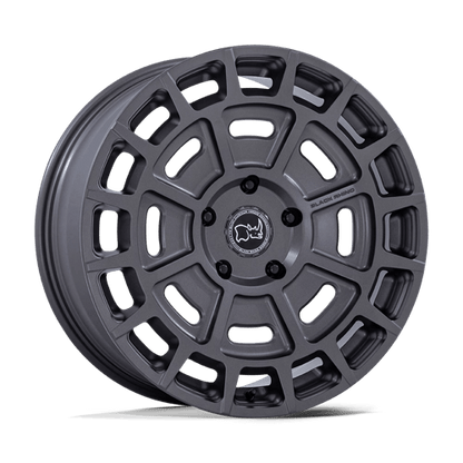 Black Rhino Hard Alloys | BR404 VOLTAIC | 20.0x8.50 | 5X139.7 | 35 | MATTE GUNMETAL