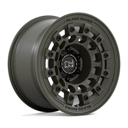 Black Rhino Hard Alloys | FUJI | 17.0x8.00 | 6X139.7 | 20 | OLIVE DRAB GREEN