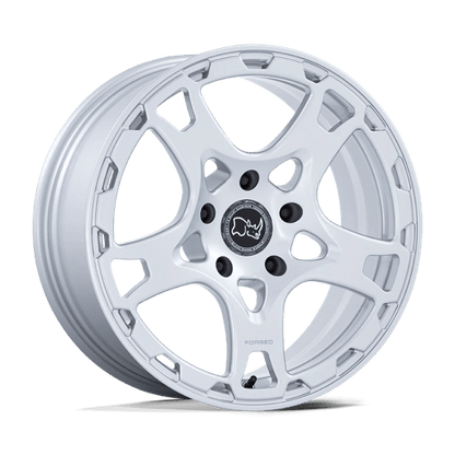 Black Rhino Hard Alloys | KLAUE | 18.0x8.00 | 5X130 | 20 | MATTE SILVER