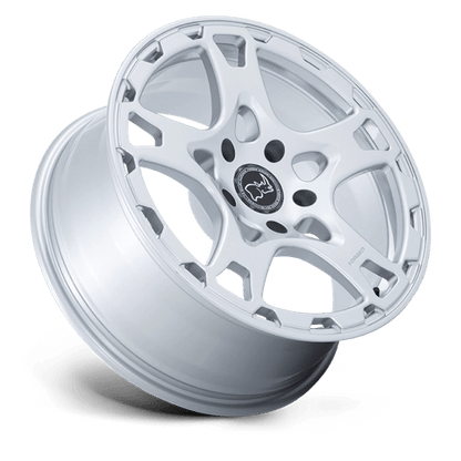Black Rhino Hard Alloys | KLAUE | 18.0x8.00 | 5X130 | 20 | MATTE SILVER