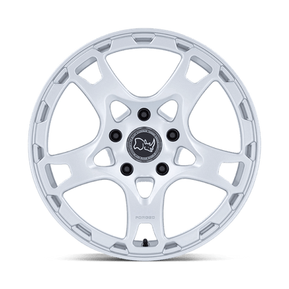Black Rhino Hard Alloys | KLAUE | 18.0x8.00 | 5X130 | 20 | MATTE SILVER
