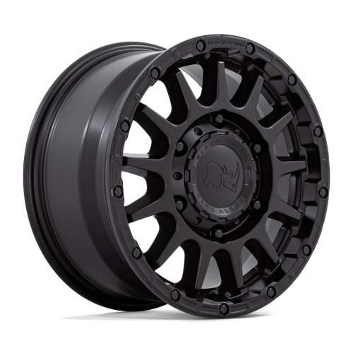 Black Rhino Hard Alloys | SEQUOIA | 16.0x8.00 | 5X130 | 38 | MATTE BLACK
