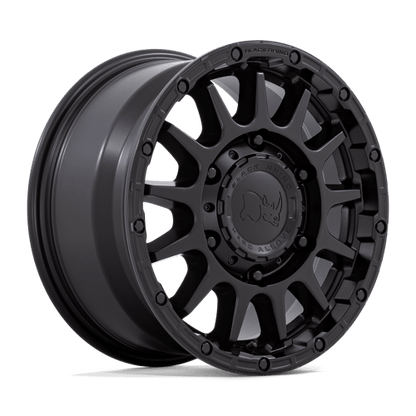 Black Rhino Hard Alloys | SEQUOIA | 16.0x8.00 | 5X130 | 38 | MATTE BLACK