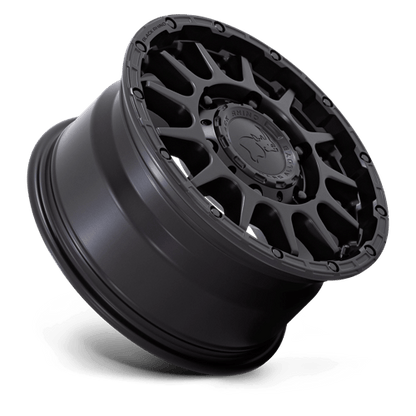Black Rhino Hard Alloys | SEQUOIA | 16.0x8.00 | 6X130 | 38 | MATTE BLACK