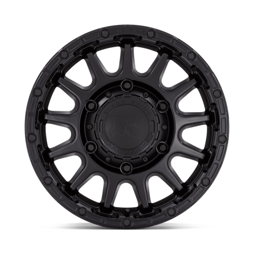 Black Rhino Hard Alloys | SEQUOIA | 16.0x8.00 | 6X130 | 38 | MATTE BLACK
