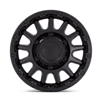 Black Rhino Hard Alloys | SEQUOIA | 16.0x8.00 | 6X130 | 38 | MATTE BLACK