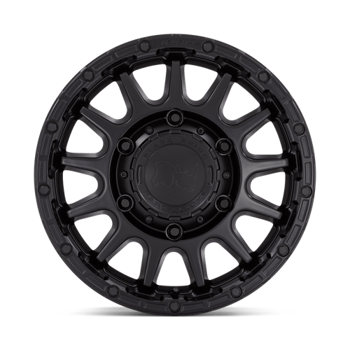 Black Rhino Hard Alloys | SEQUOIA | 16.0x8.00 | 6X180 | 60 | MATTE BLACK