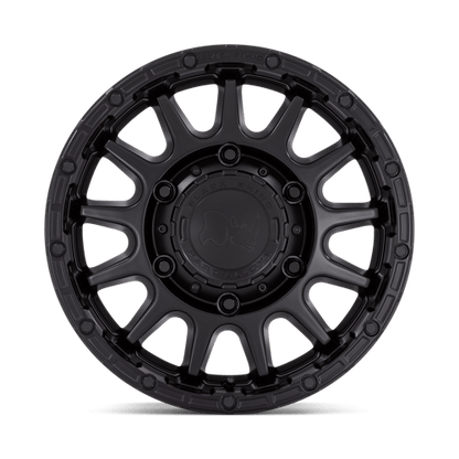 Black Rhino Hard Alloys | SEQUOIA | 16.0x8.00 | 6X180 | 60 | MATTE BLACK
