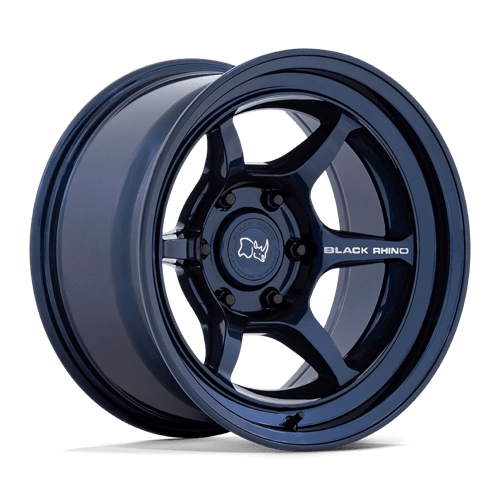 Black Rhino Hard Alloys | SHOGUN | 17.0x8.50 | 6X139.7 | -10 | GLOSS MIDNIGHT BLUE