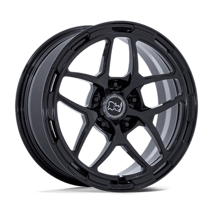 Black Rhino Hard Alloys | STALLBERG | 18.0x8.00 | 5X130 | 20 | GLOSS BLACK