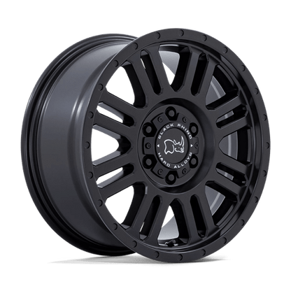 Black Rhino Hard Alloys | YELLOWSTONE | 16.0x8.00 | 6X130 | 45 | MATTE BLACK