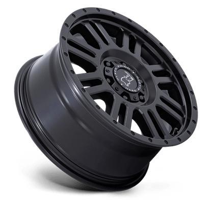 Black Rhino Hard Alloys | YELLOWSTONE | 16.0x8.00 | 6X130 | 38 | MATTE BLACK