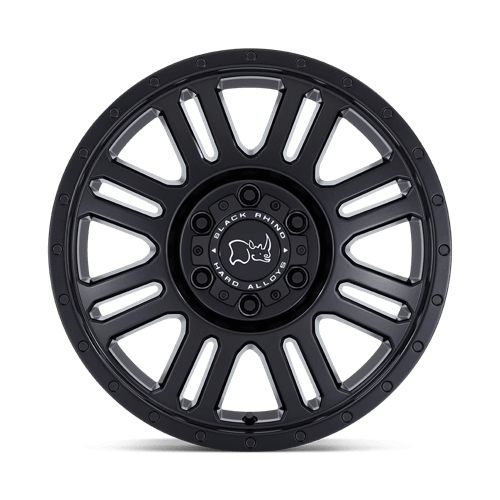 Black Rhino Hard Alloys | YELLOWSTONE | 16.0x8.00 | 5X160 | 45 | MATTE BLACK