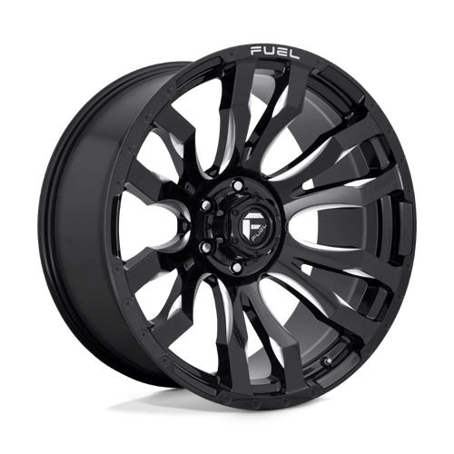 Fuel 1PC | D673 BLITZ | 20.0x9.00 | 6X139.7 | 1 | GLOSS BLACK MILLED