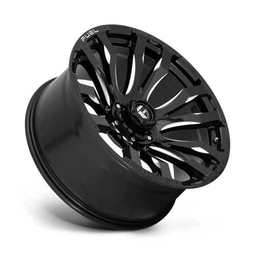 Fuel 1PC | D673 BLITZ | 17.0x9.00 | 5X127 | 1 | GLOSS BLACK MILLED