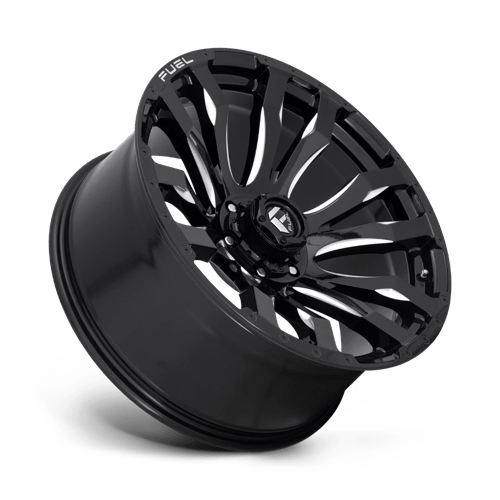 Fuel 1PC | D673 BLITZ | 20.0x9.00 | 6X139.7 | 1 | GLOSS BLACK MILLED