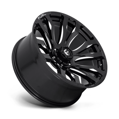 Fuel 1PC | D673 BLITZ | 18.0x9.00 | 6X139.7 | 20 | GLOSS BLACK MILLED