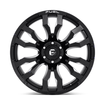 Fuel 1PC | D673 BLITZ | 18.0x9.00 | 6X139.7 | 20 | GLOSS BLACK MILLED