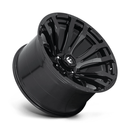 Fuel 1PC | D675 BLITZ | 18.0x9.00 | 8X180 | -12 | GLOSS BLACK