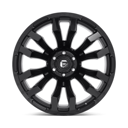 Fuel 1PC | D675 BLITZ | 17.0x9.00 | 6X139.7 | -12 | GLOSS BLACK