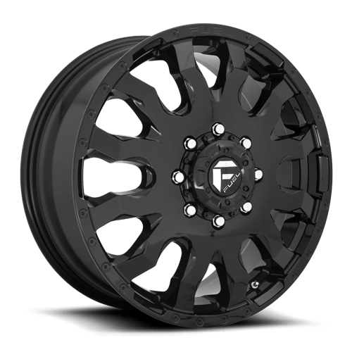 Fuel 1PC | D675 BLITZ | 20.0x8.25 | 8X165.1 | 105 | GLOSS BLACK