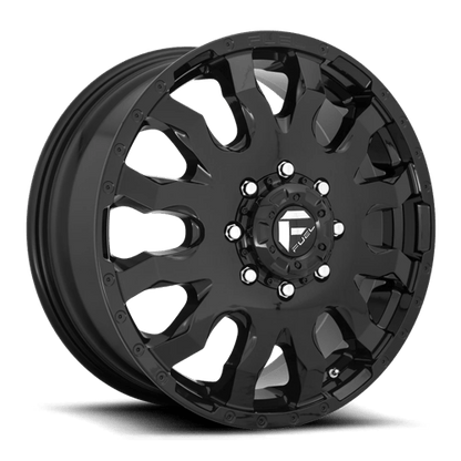 Fuel 1PC | D675 BLITZ | 20.0x8.25 | 8X165.1 | 105 | GLOSS BLACK