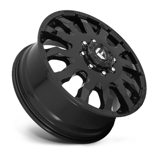Fuel 1PC | D675 BLITZ | 20.0x8.25 | 8X200 | 105 | GLOSS BLACK