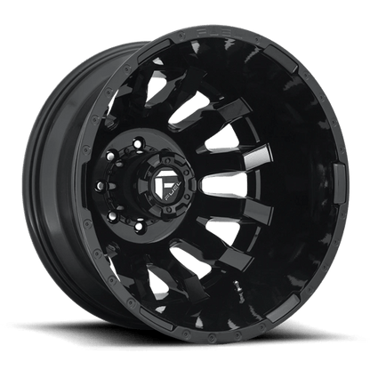 Fuel 1PC | D675 BLITZ | 20.0x8.25 | 8X200 | -202 | GLOSS BLACK