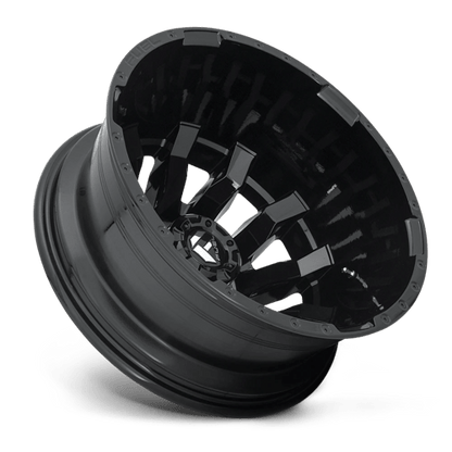 Fuel 1PC | D675 BLITZ | 20.0x8.25 | 8X200 | -202 | GLOSS BLACK