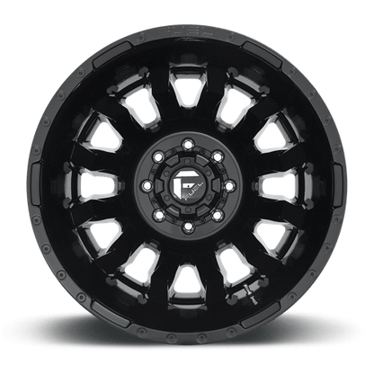 Fuel 1PC | D675 BLITZ | 20.0x8.25 | 8X200 | -202 | GLOSS BLACK
