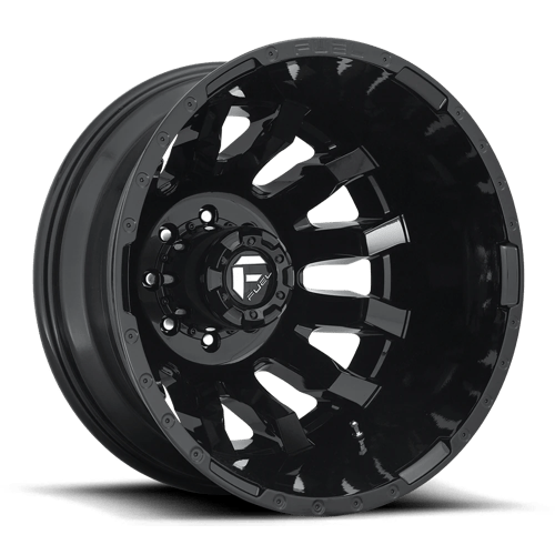 Fuel 1PC | D675 BLITZ | 20.0x8.25 | 8X210 | -221 | GLOSS BLACK