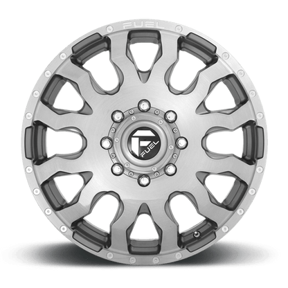 Fuel 1PC | D693 BLITZ | 20.0x8.25 | 8X210 | 105 | PLATINUM