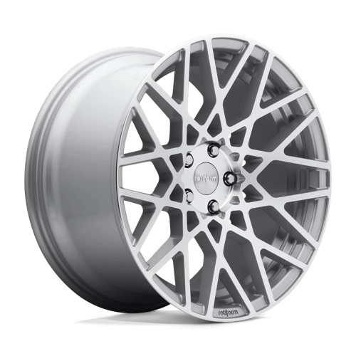 Rotiform | R110 BLQ | 18.0x8.50 | 5X100 | 35 | GLOSS SILVER MACHINED