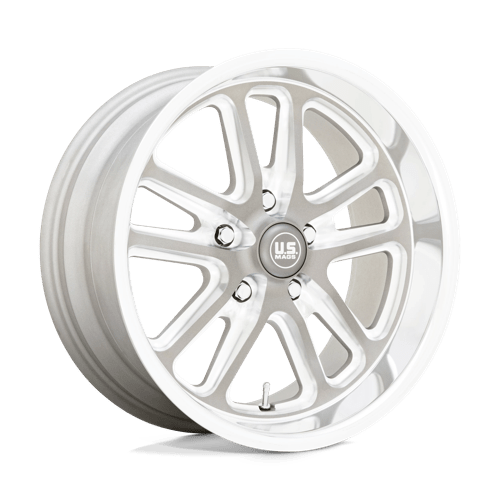 US Mag 1PC | U130 BULLET | 18.0x9.50 | 5X120.65 | 1 | TEXTURED GUNMETAL W/ MILL EDGE