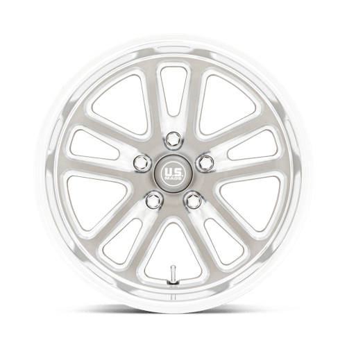 US Mag 1PC | U130 BULLET | 18.0x9.50 | 5X120.65 | 1 | TEXTURED GUNMETAL W/ MILL EDGE