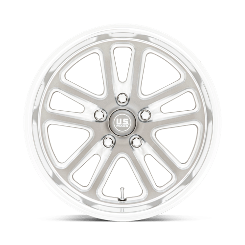 US Mag 1PC | U130 BULLET | 18.0x8.00 | 5X114.3 | 1 | TEXTURED GUNMETAL W/ MILL EDGE