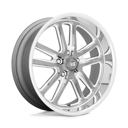 US Mag 1PC | U130 BULLET | 20.0x9.50 | 5X127 | 1 | TEXTURED GUNMETAL W/ MILL EDGE