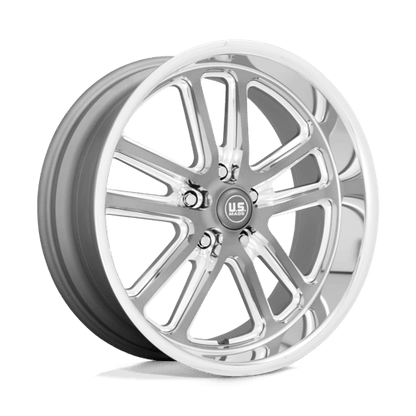 US Mag 1PC | U130 BULLET | 20.0x9.50 | 5X120.65 | 1 | TEXTURED GUNMETAL W/ MILL EDGE