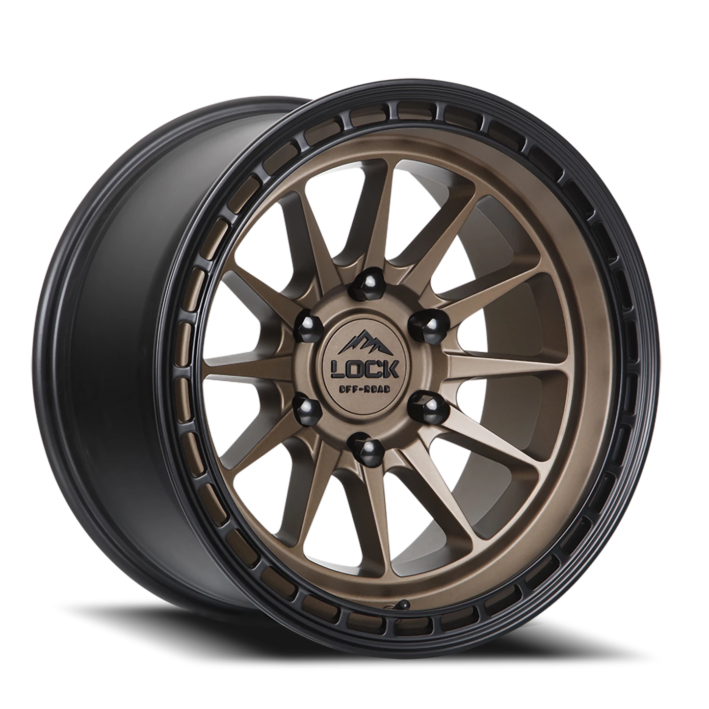 BAJA | 17X8 | 5X114.3 | +40 | MATTE DESERT BRONZE W MATTE BLACK RING | BAJA-7854MR