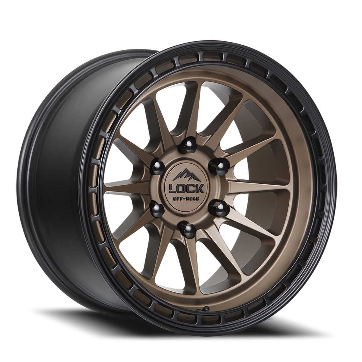 BAJA | 17X8 | 6X130 | +38 | MATTE DESERT BRONZE W MATTE BLACK RING | BAJA-7860MR
