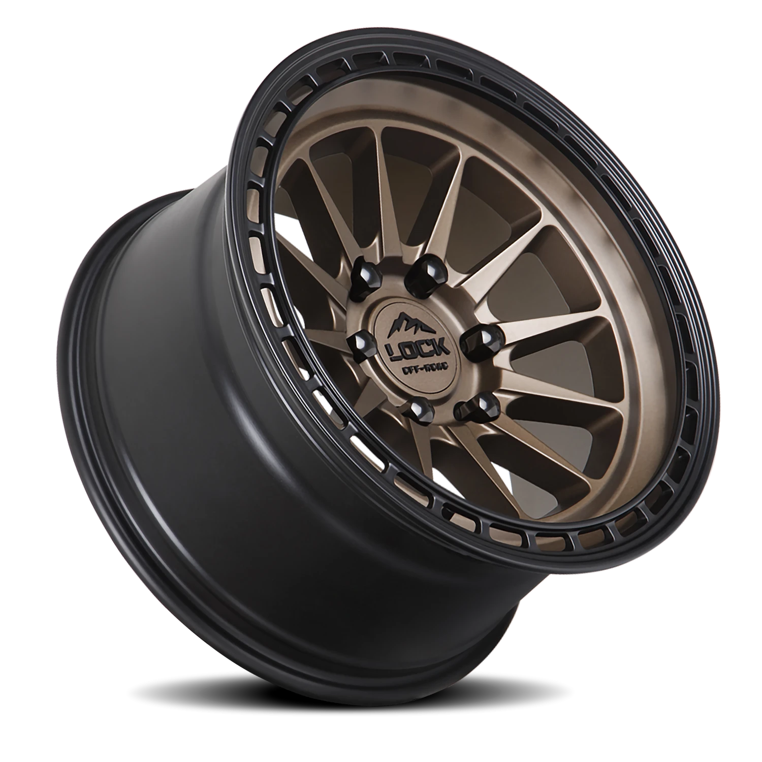 BAJA | 17X9 | 6X139.7 | +0 | MATTE DESERT BRONZE W MATTE BLACK RING | BAJA-7969MRMBR - Image 2