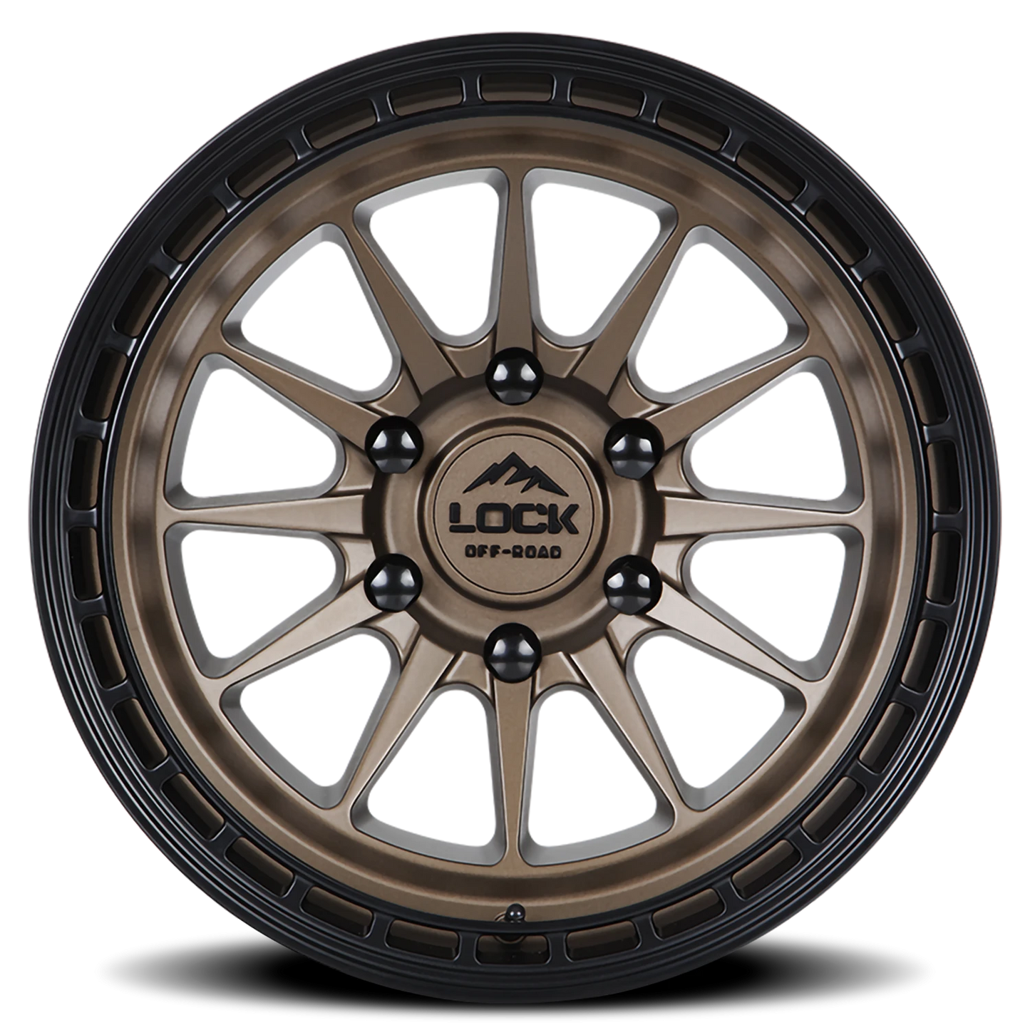BAJA | 17X8 | 6X130 | +38 | MATTE DESERT BRONZE W MATTE BLACK RING | BAJA-7860MR - Image 3